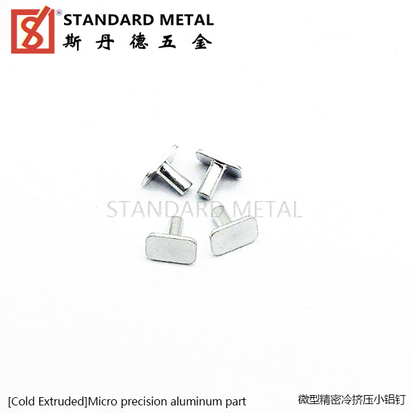 Aluminium koud geëxtrudeerd microprecisie-onderdeel